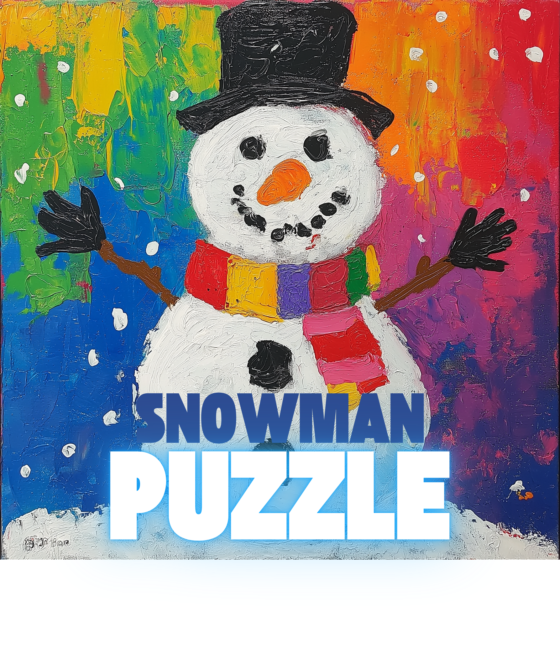 Course Image Snowman Puzzle